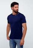 Camiseta Tommy Hilfiger Logo Gola - Henri Store