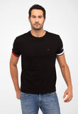 Camiseta Tommy Hilfiger Logo Manga - Henri Store