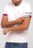 Camiseta Tommy Hilfiger Logo Manga - Henri Store