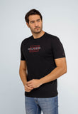 Camiseta Tommy Hilfiger Logo Outline - Henri Store