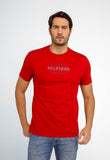 Camiseta Tommy Hilfiger Logo Outline - Henri Store