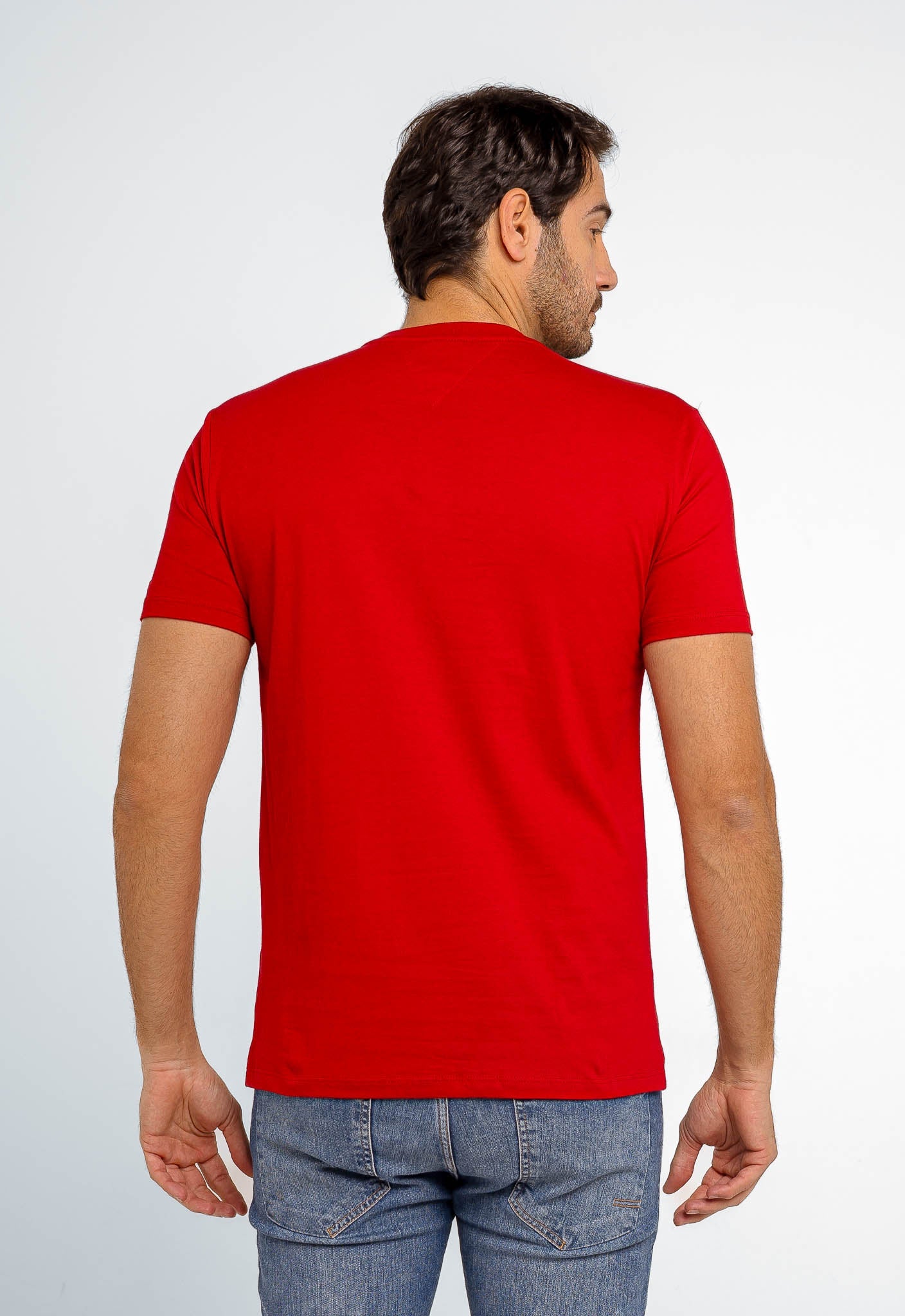 Camiseta Tommy Hilfiger Logo Outline - Henri Store