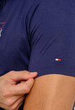 Camiseta Tommy Hilfiger Logo Outline - Henri Store