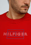 Camiseta Tommy Hilfiger Logo Outline - Henri Store