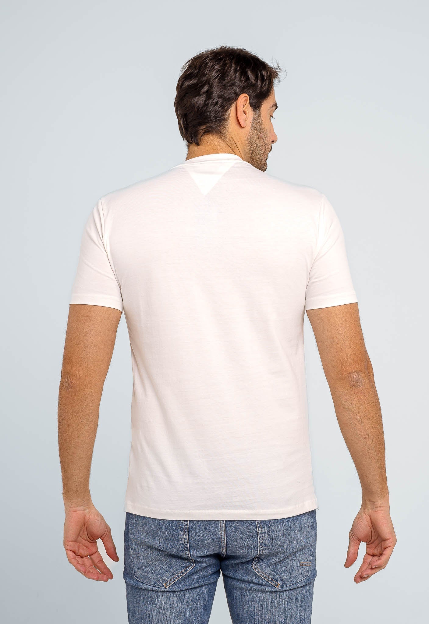 Camiseta Tommy Hilfiger Logo Outline - Henri Store