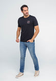 Camiseta Tommy Hilfiger Logo Peito Est. 1985 - Henri Store