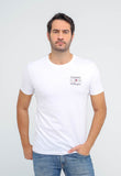 Camiseta Tommy Hilfiger Logo Peito Est. 1985 - Henri Store
