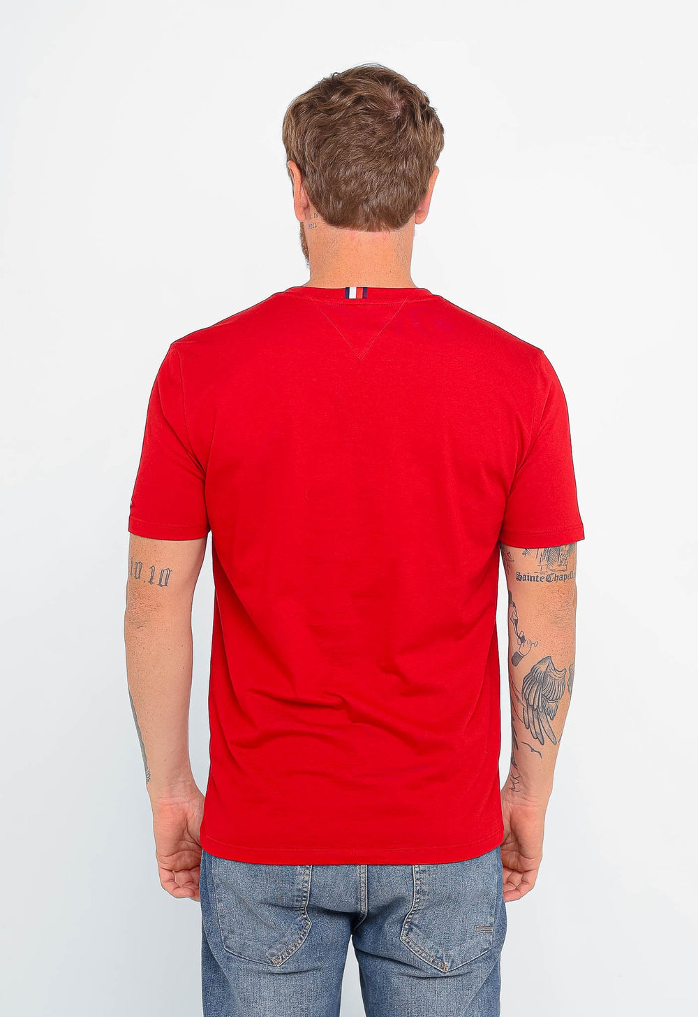 Camiseta Tommy Hilfiger Logo Peito Est.1985 - LIVE - Henri Store