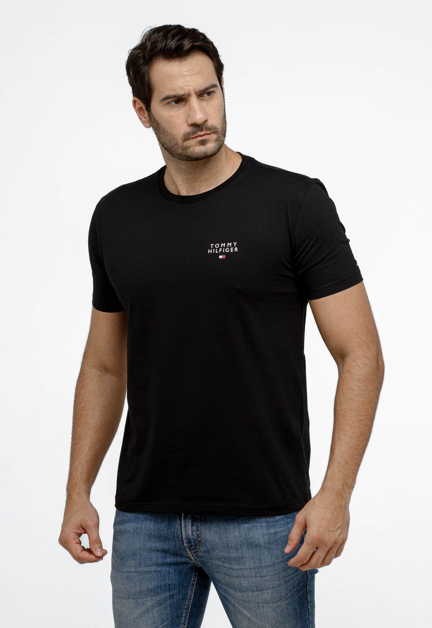 Camiseta Tommy Hilfiger Logo Peito - HS. - Henri Store