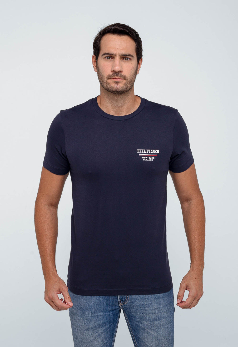 Camiseta Tommy Hilfiger Logo Peito New York - LIVE - Henri Store