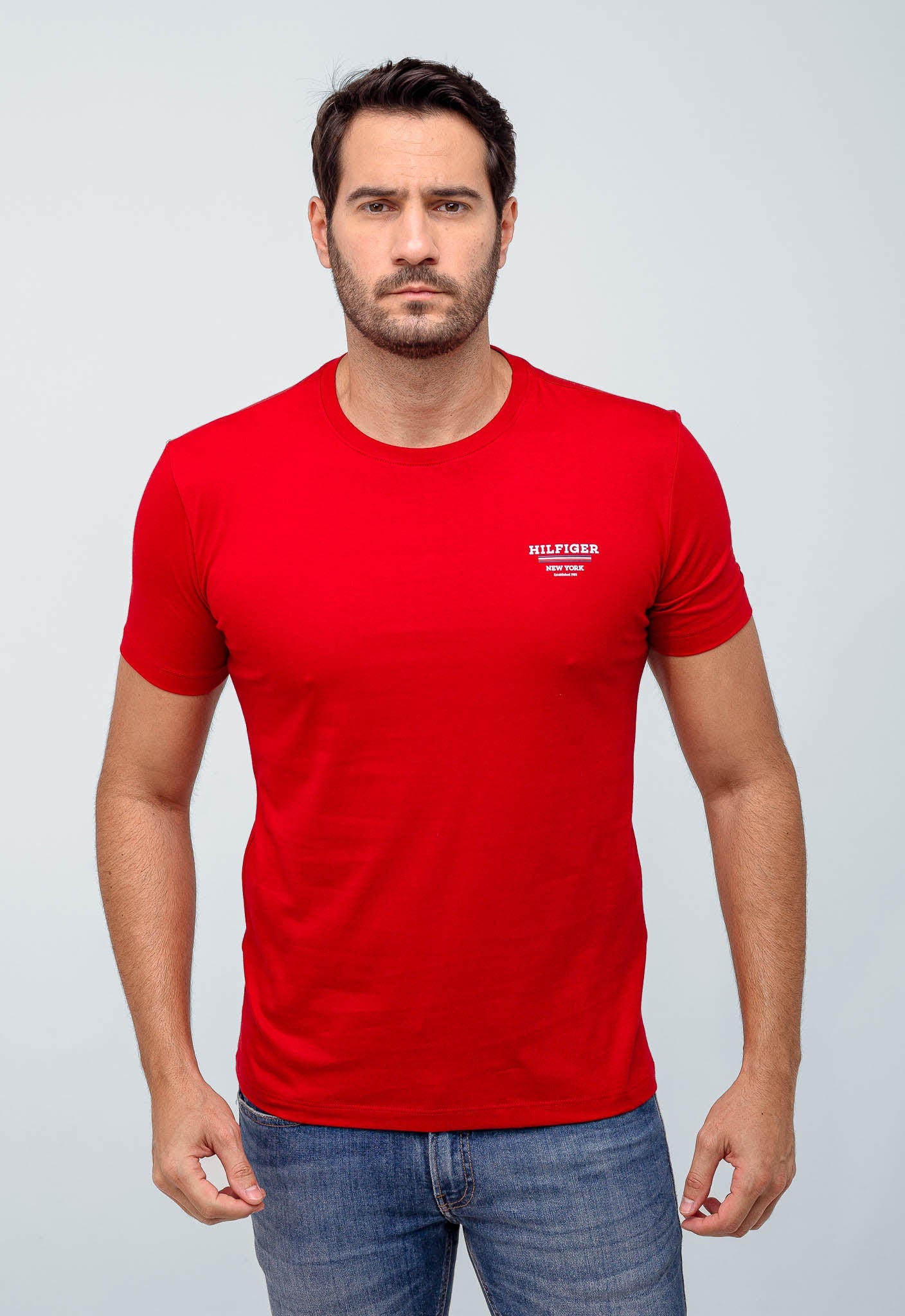 Camiseta Tommy Hilfiger Logo Peito New York - LIVE - Henri Store