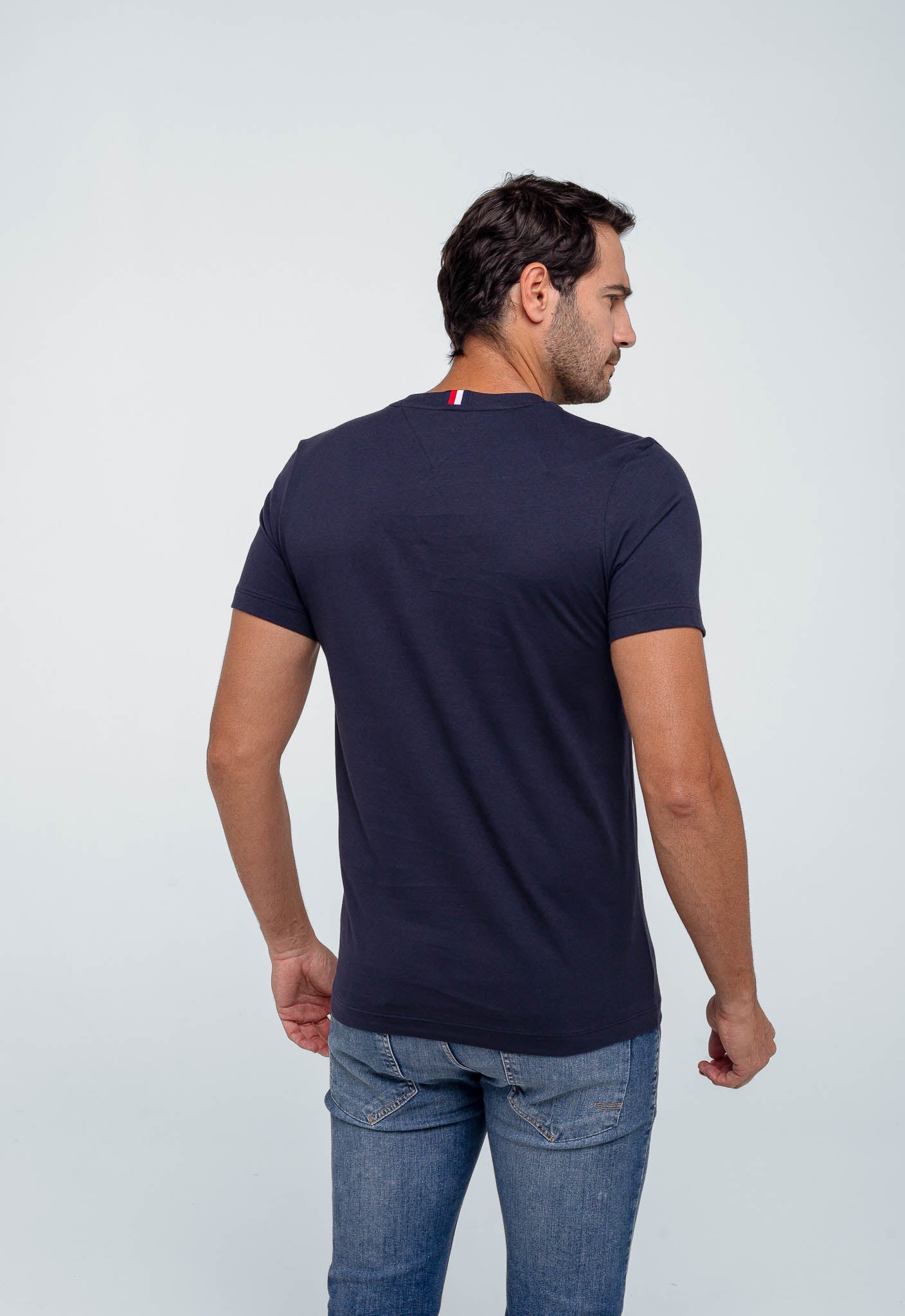 Camiseta Tommy Hilfiger Logo Peito New York - LIVE - Henri Store