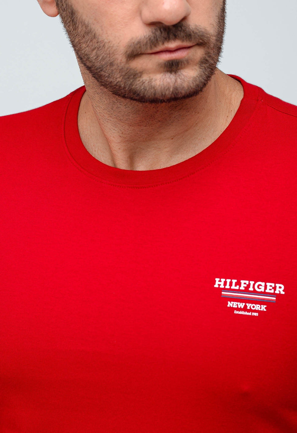 Camiseta Tommy Hilfiger Logo Peito New York - LIVE - Henri Store