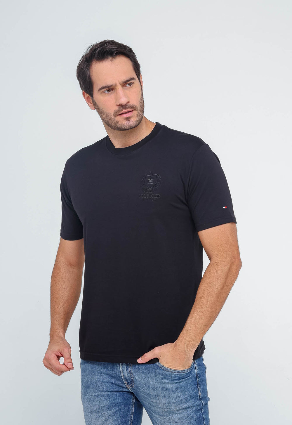 Camiseta Tommy Hilfiger Logo Peito NY - Henri Store