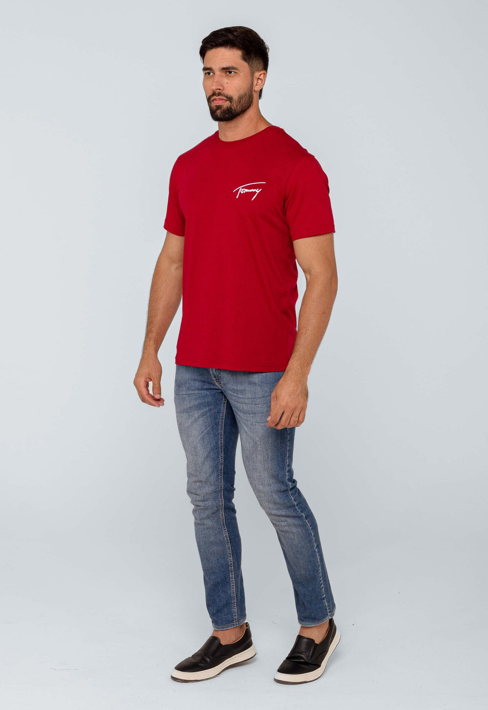 Camiseta Tommy Hilfiger Logo Peito - Henri Store