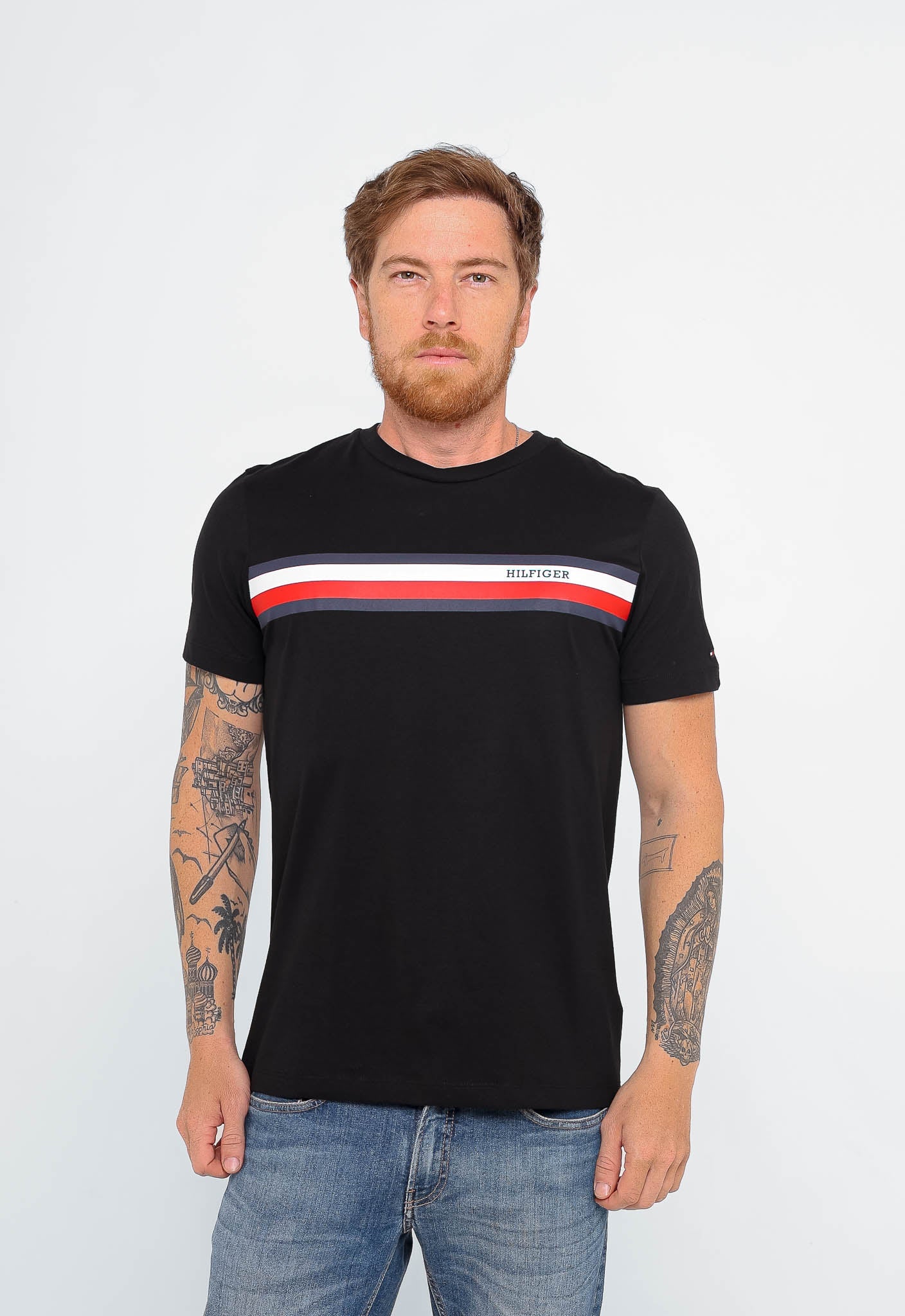 Camiseta Tommy Hilfiger Logo Range - Henri Store