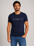 Camiseta Tommy Hilfiger Logo Tee Est. 1985 - Sale -LIVE - Henri Store