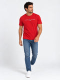 Camiseta Tommy Hilfiger Logo Tee Est. 1985 - Henri StoreCamiseta