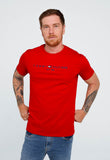 Camiseta Tommy Hilfiger Logo Tee- LIVE - Henri Store