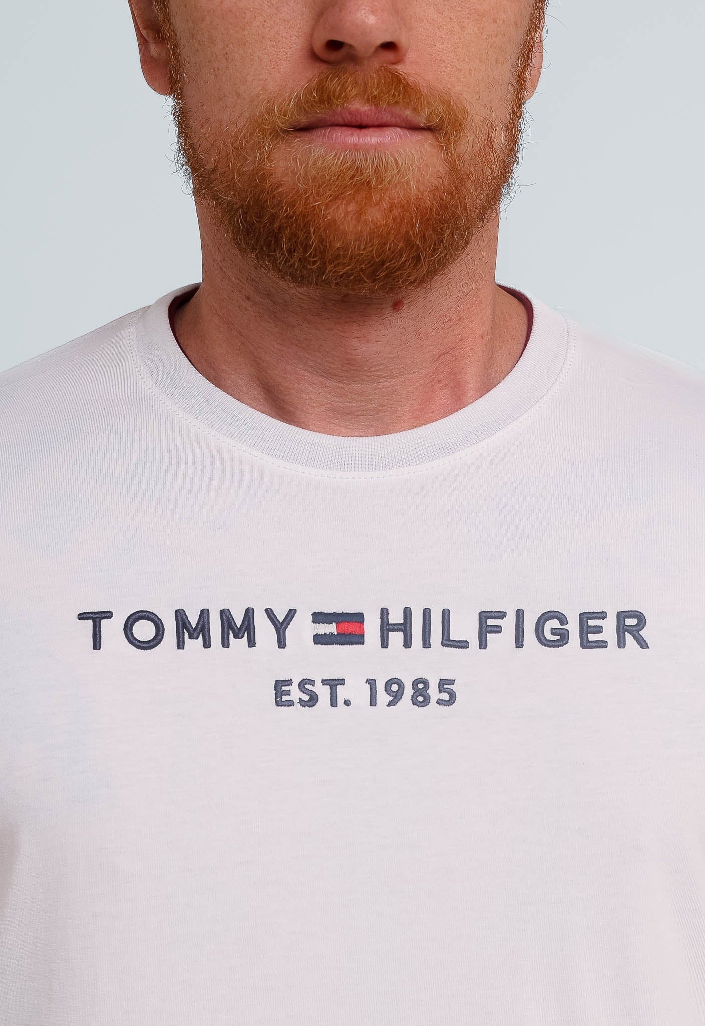 Camiseta Tommy Hilfiger Logo Tee- LIVE - Henri Store