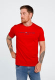 Camiseta Tommy Hilfiger Logo Tee- LIVE - Henri Store