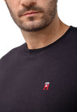 Camiseta Tommy Hilfiger Logo TH no Peito Básica - Henri Store