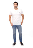Camiseta Tommy Hilfiger Logo TH no Peito Básica - Henri Store
