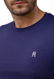 Camiseta Tommy Hilfiger Logo TH no Peito Básica - Henri Store