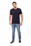 Camiseta Tommy Hilfiger Logo TH no Peito Básica - Henri Store
