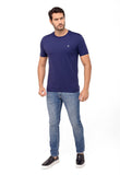 Camiseta Tommy Hilfiger Logo TH no Peito Básica - Henri Store