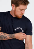 Camiseta Tommy Hilfiger Monotype Back Print - Henri Store