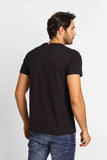 Camiseta Tommy Hilfiger Monotype Chest Stripe Preto - Henri Store