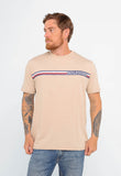 Camiseta Tommy Hilfiger Monotype Chest Stripe - Henri Store