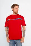Camiseta Tommy Hilfiger Monotype Chest Stripe - Henri Store