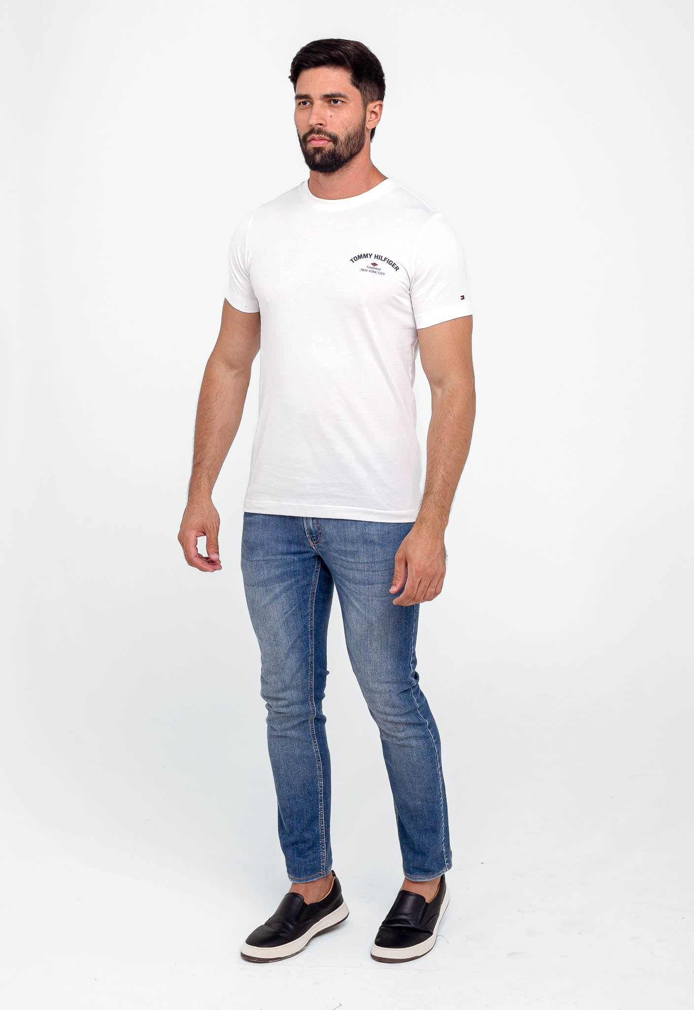 Camiseta Tommy Hilfiger Monotype Pocket Tee - Henri Store