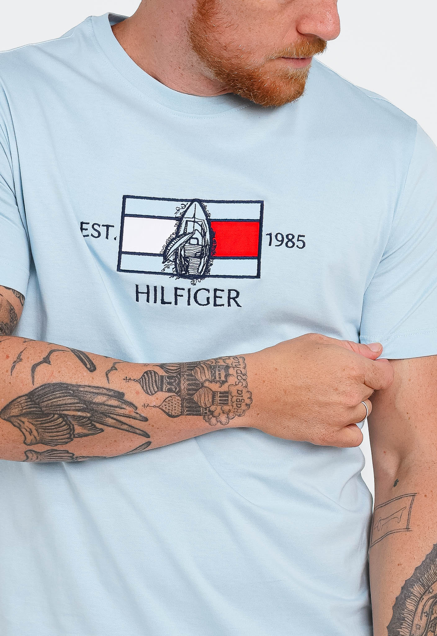 Camiseta Tommy Hilfiger Navegação Est.1985 - Live - Henri Store