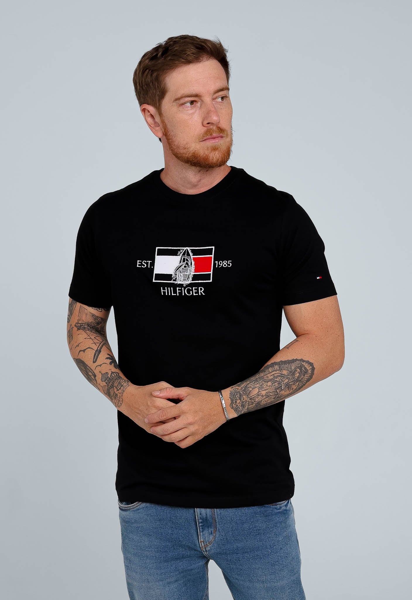 Camiseta Tommy Hilfiger Navegação Est.1985 - Live - Henri Store