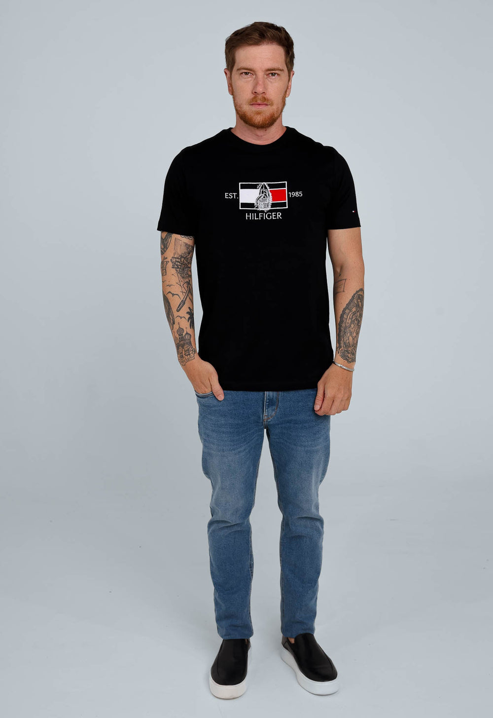 Camiseta Tommy Hilfiger Navegação Est.1985 - Live - Henri Store