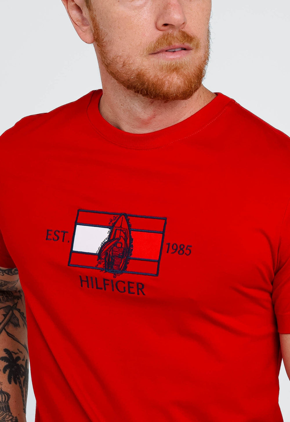 Camiseta Tommy Hilfiger Navegação Est.1985 - Live - Henri Store