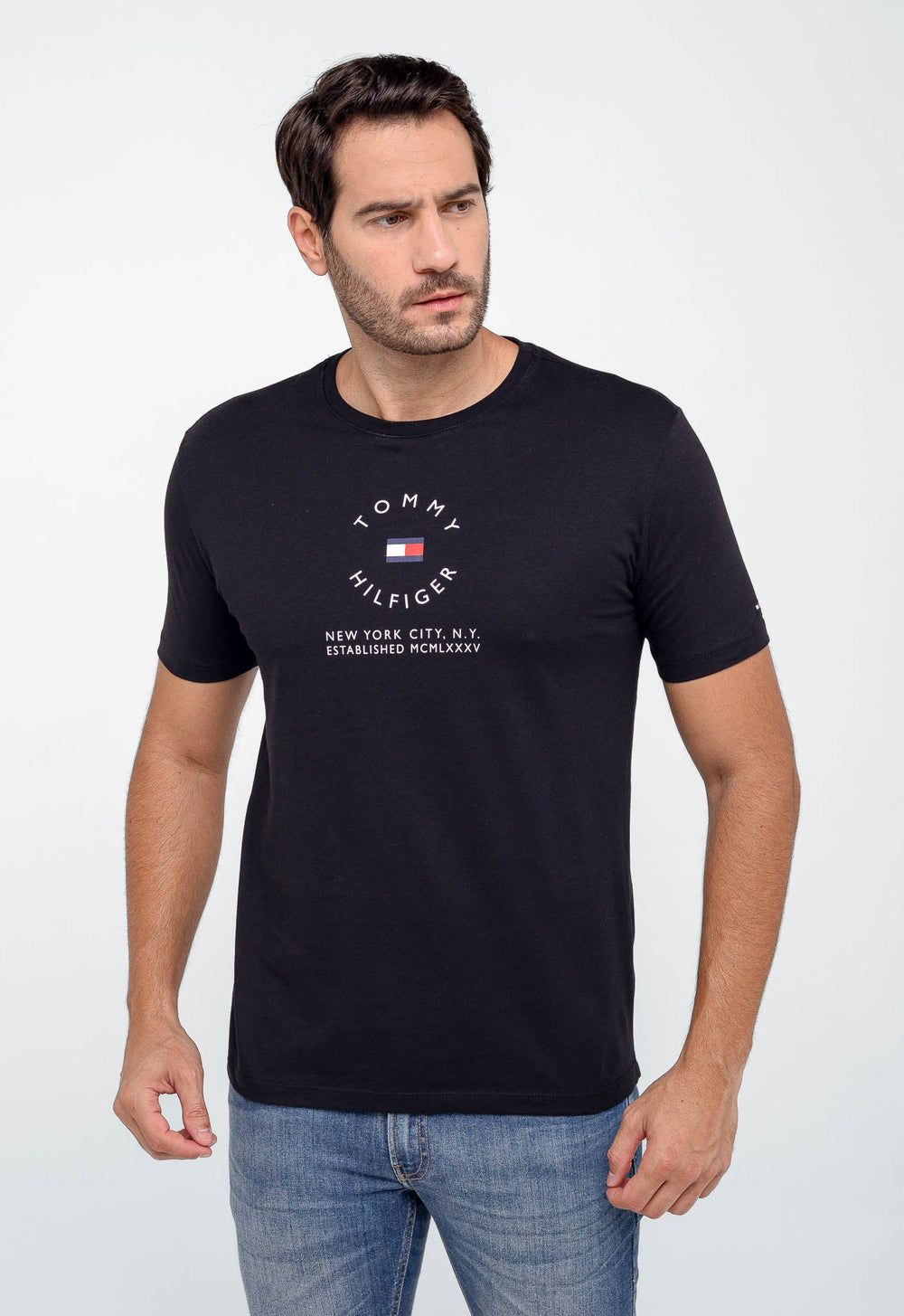Camiseta Tommy Hilfiger New York City Established - LIVE - Henri Store