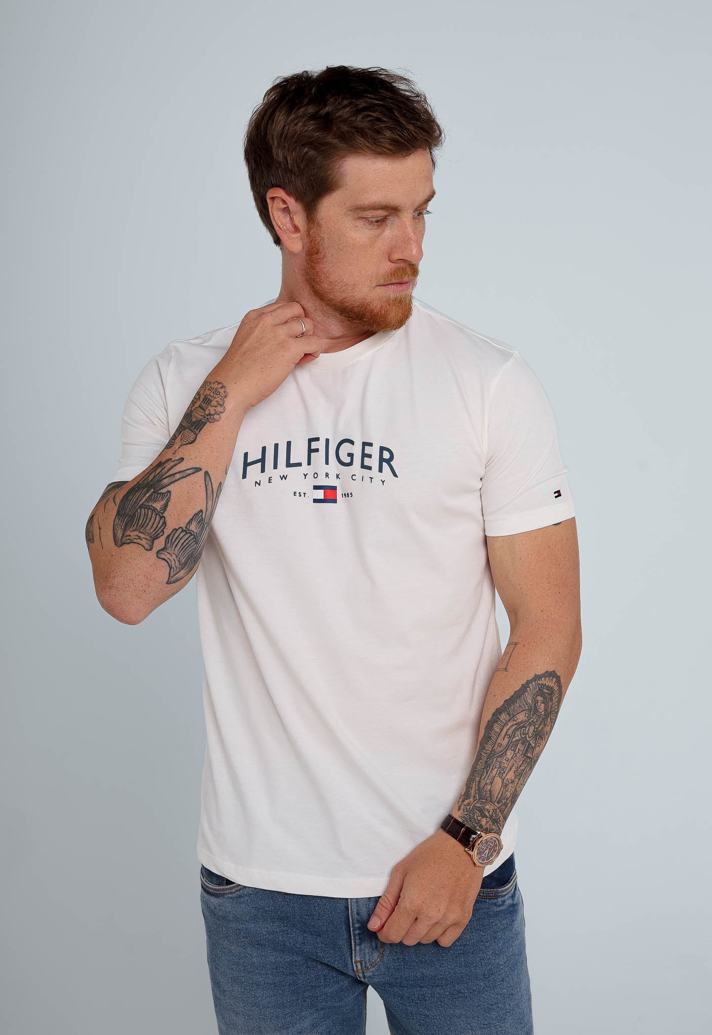 Camiseta Tommy Hilfiger Ny Est 1985 - Live - Henri Store