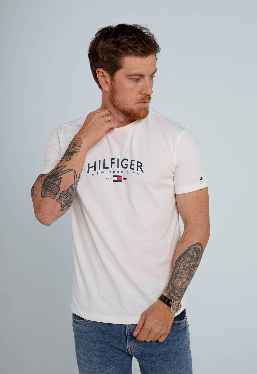 Camiseta Tommy Hilfiger Ny Est 1985 - Live - Henri Store