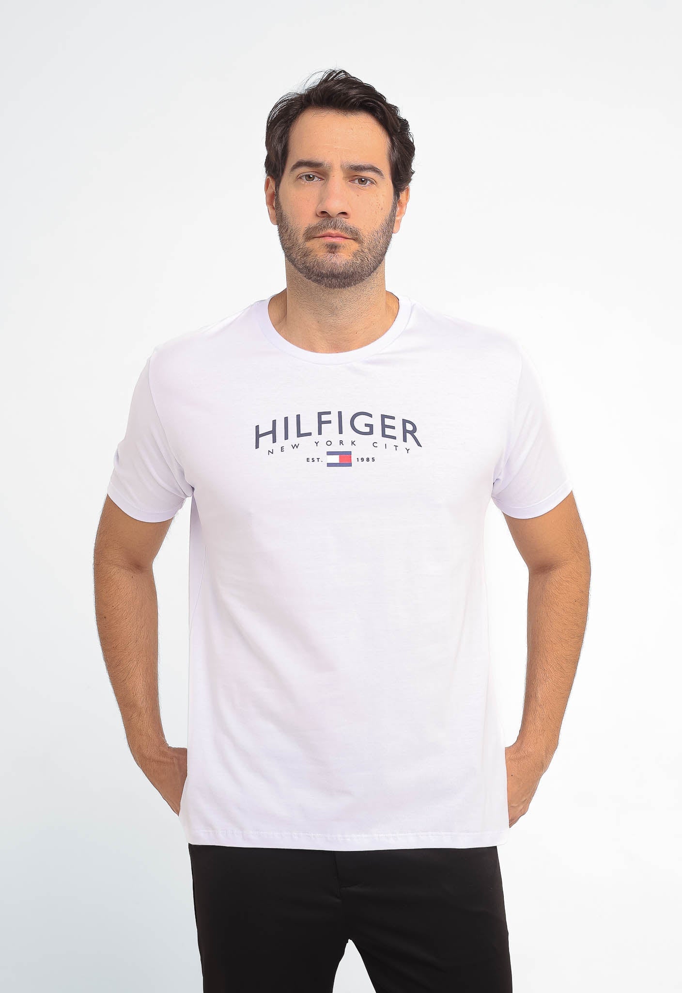 Camiseta Tommy Hilfiger Ny Est 1985 - Live - Henri Store