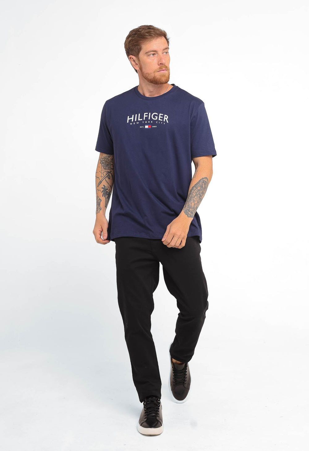 Camiseta Tommy Hilfiger Ny Est 1985 - Live - Henri Store