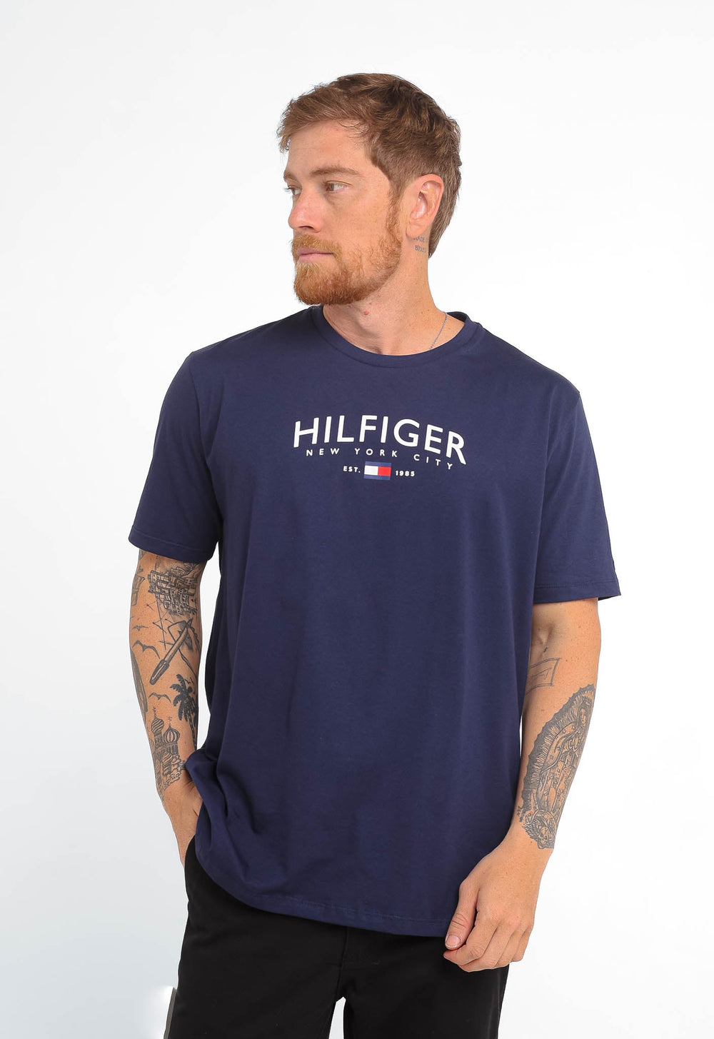 Camiseta Tommy Hilfiger Ny Est 1985 - Live - Henri Store