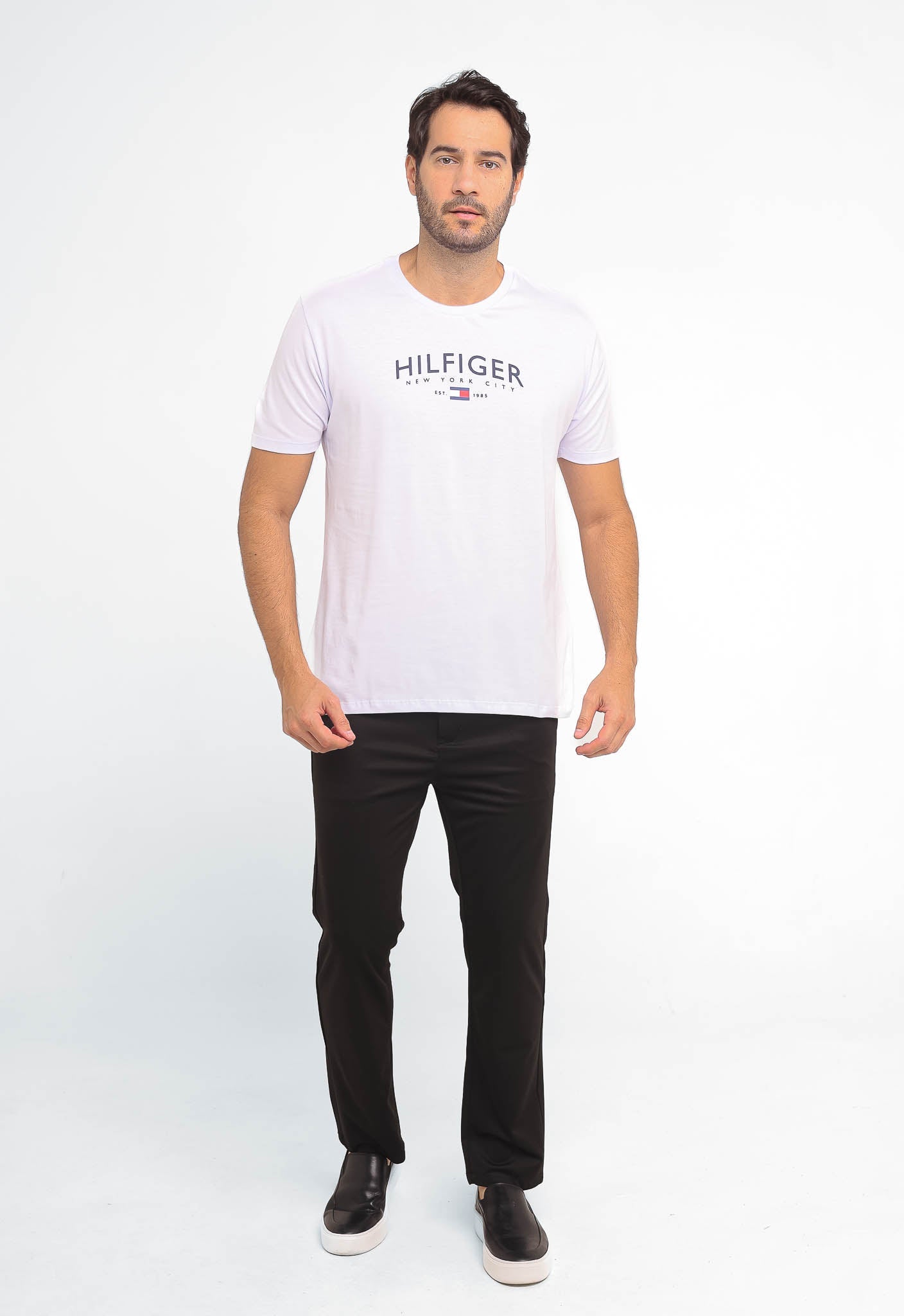 Camiseta Tommy Hilfiger Ny Est 1985 - Live - Henri Store
