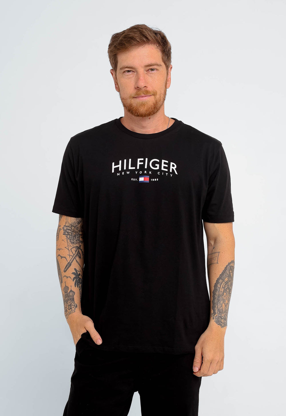 Camiseta Tommy Hilfiger Ny Est 1985 - Live - Henri Store