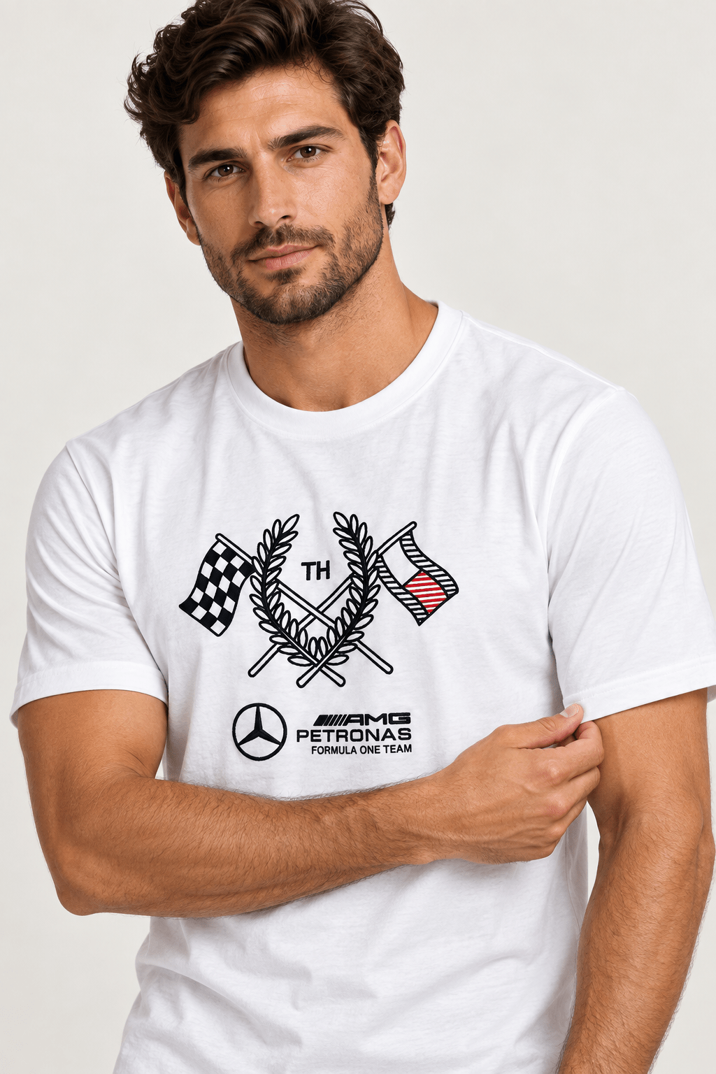 Camiseta Tommy Hilfiger Petronas Logo Central - LIVE - Henri Store