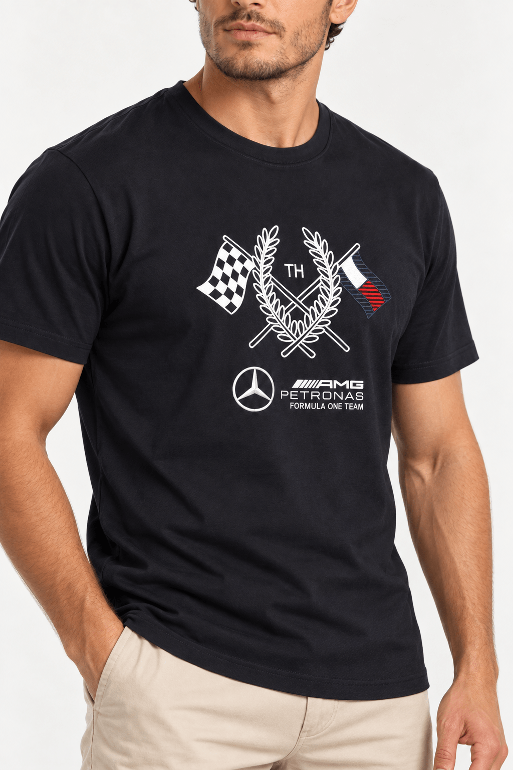 Camiseta Tommy Hilfiger Petronas Logo Central - LIVE - Henri Store