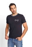 Camiseta Tommy Hilfiger Retilínea Gola - Sale - Henri Store